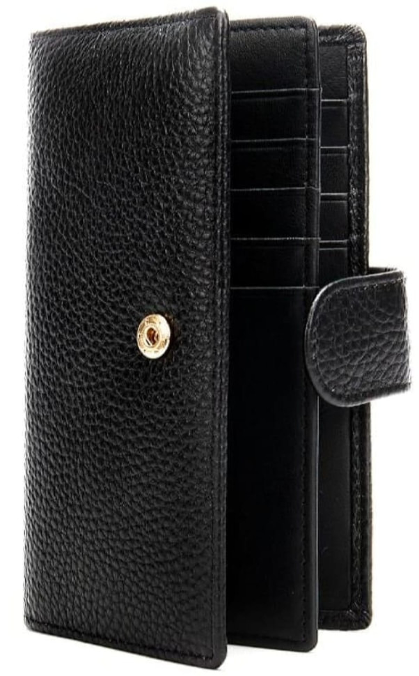 Велика Кредитница Vintage 14923 Чорна