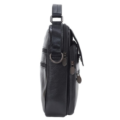Барсетка м'яка шкіряна BUFFALO BAGS M6037A чорна