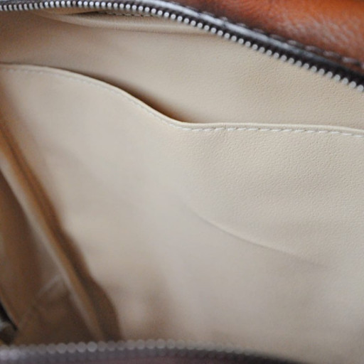 Pratesi BNE102 - Firenze Laptop Backpack in cow leather B102 Bruce Black