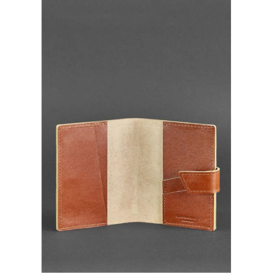 Leather Passport Cover 4.0 Light Brown