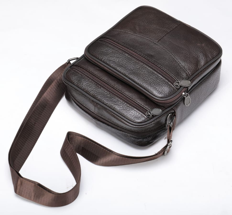 Сумка на пояс нейлон Vintage 20646 Сіра