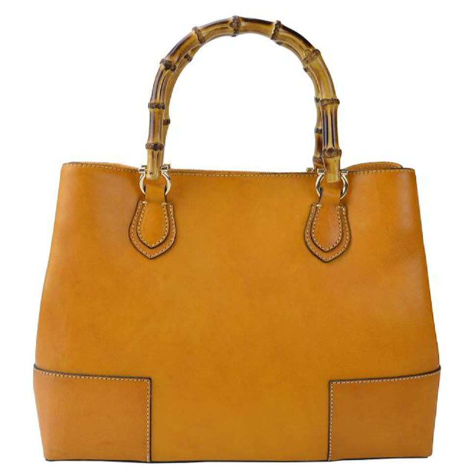 Pratesi BCO291 - Sarteano Shoulder Bag in cow leather Bruce Cognac