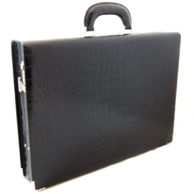 Pratesi KNE317/7 - Machiavelli Small King Attach Case 24H in cow leather King Black