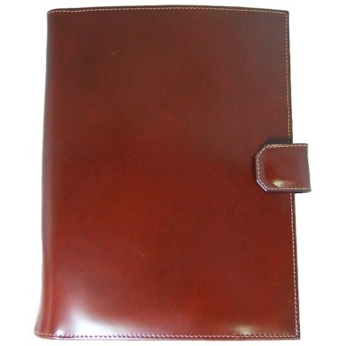 Pratesi RCF023 - Andrea del Sarto R A4 Portfolio in cow leather Radica Coffee