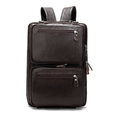 Backpack bag made of genuine leather B10-434C Joynee