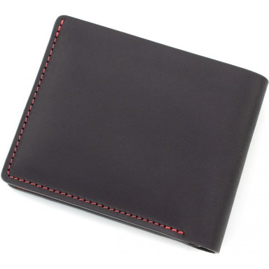 Wallet Magnet, black with red Grande Pelle 50511060