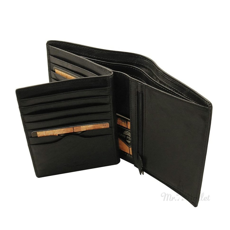 Шкіряне портмоне TONY PEROTTI 2310-1 чорний