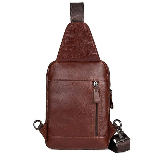 Чоловіча шкіряна сумка через плече John McDee 4006B