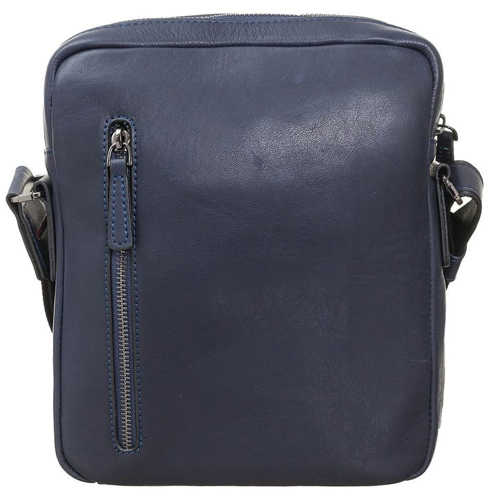 Барсетка м'яка шкіряна Tony Bellucci 5214-09 синя