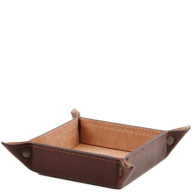 Exclusive leather valet tray Large size Tuscany TL141271