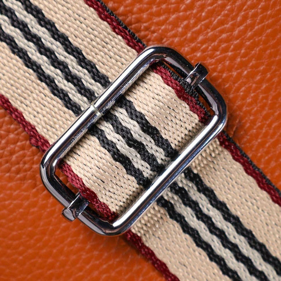 Стильна жіноча сумка через плече з натуральної шкіри 22112 Vintage Руда