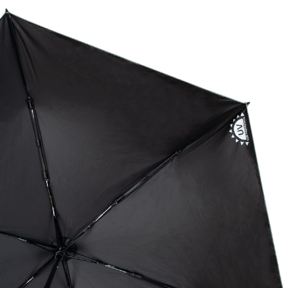 Жіноча парасолька Fulton L924-040058 Parasoleil-2 UV Charcoal Chambray (Сірий)