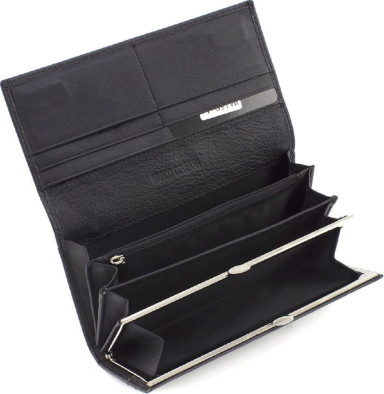 Women`s wallet made of genuine leather Marco Coverna MA150-1 Black