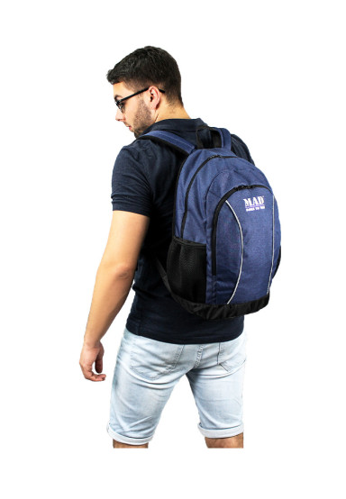 Maincity Backpack Blue by MAD | born to win™