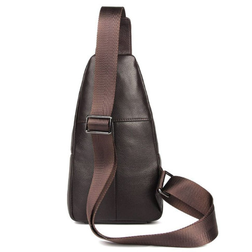 Міні-рюкзак на одній шлеї з натуральної шкіри JD4016Q