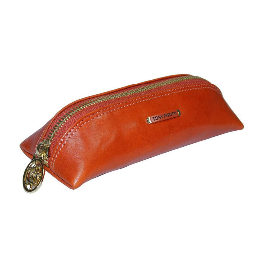 Футляр для окулярів шкіряний Topkapi 3460L мандариновий mandarino