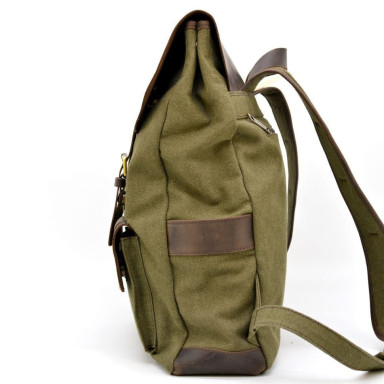 RH-9001-4lx unisex backpack canvas and leather from TARWA
