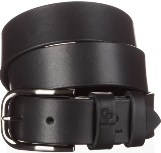 Ремінь чоловічий GRANDE PELLE 11029 шкіра Чорний