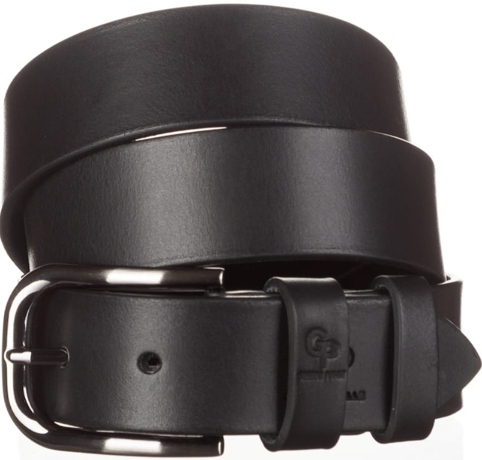Ремінь чоловічий GRANDE PELLE 11029 шкіра Чорний