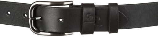 Ремінь чоловічий GRANDE PELLE 11029 шкіра Чорний