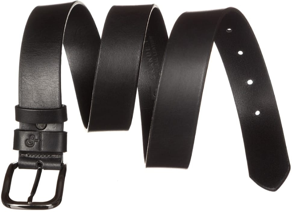 Ремінь чоловічий GRANDE PELLE 11029 шкіра Чорний