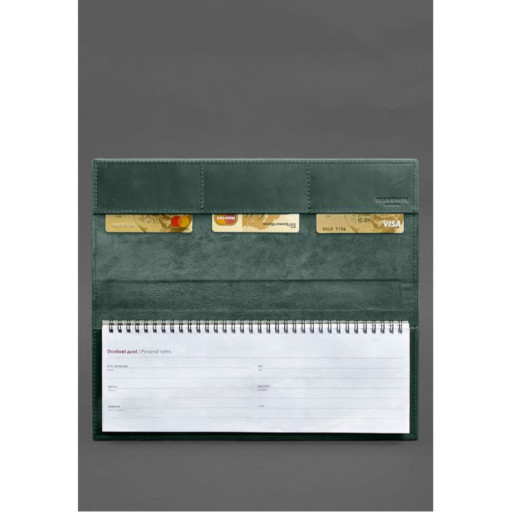 Настільний планер з блоком на пружині зелений Crazy Horse