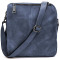Сумка мессенджер мужская вертикальная через плечо TARWA Cиний RК-60121-3md 
