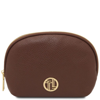 Vera Soft leather toiletry case Tuscany TL142438