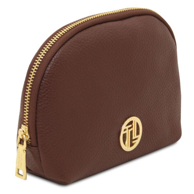 Vera Soft leather toiletry case Tuscany TL142438