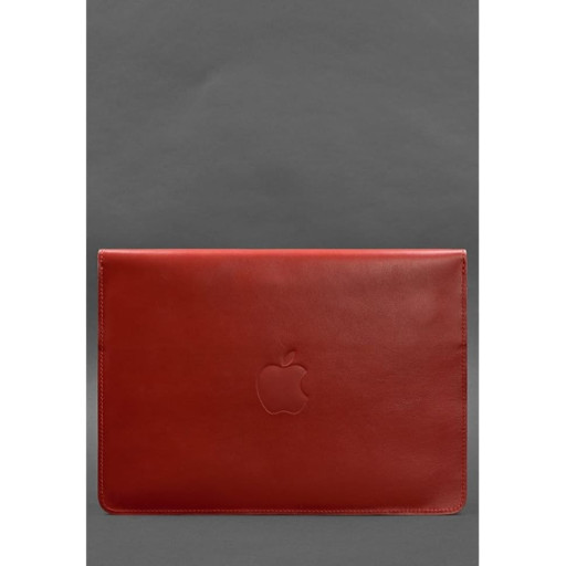 Шкіряний чохол-конверт на магнітах для MacBook 16 дюйм