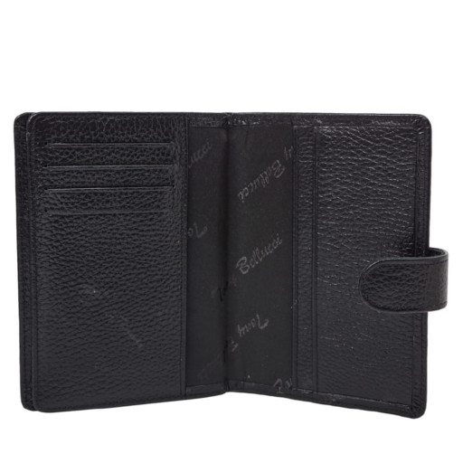 Обкладинка шкіряна для авто-паспорт Tony Belucci 197-281 чорний флотар