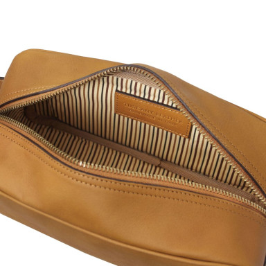 Harvey Leather toiletry bag