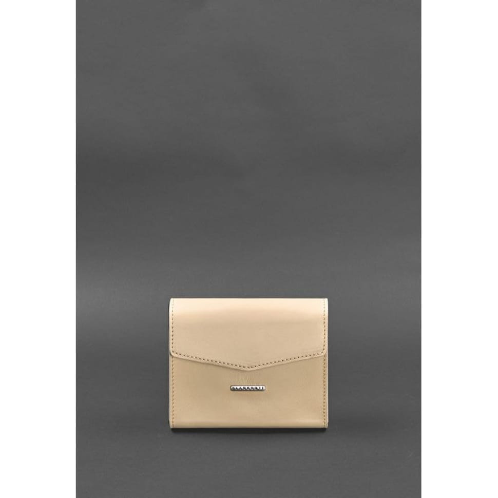 Набір жіночих шкіряних сумок Mini поясна/кросбоді світло-бежевий