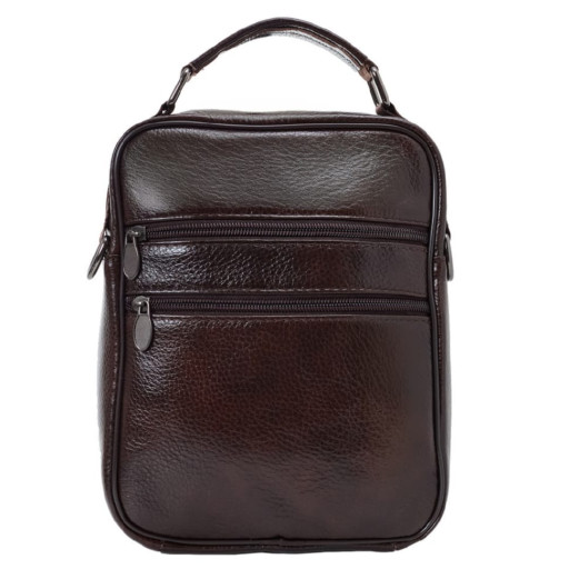 Барсетка м'яка шкіряна BUFFALO BAGS M6037C коричнева