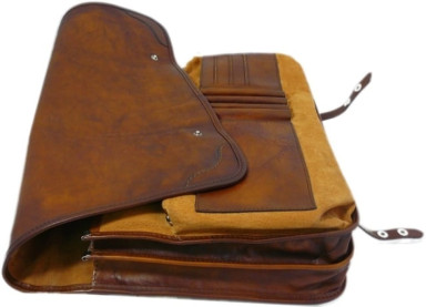 Pratesi BCO594 - Messenger Ammannati in cow leather Bruce Cognac