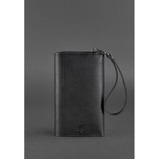 Кожаный клатч-органайзер (Тревел-кейс) 5.1 черный