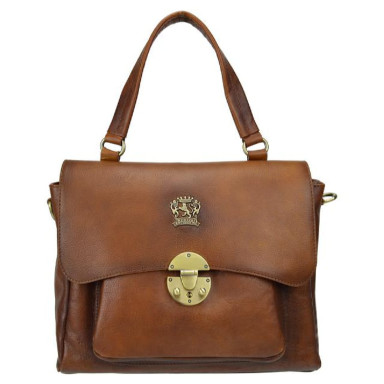 Pratesi BMA480 - Monteloro B480 Lady Bag in cow leather Monteloro B480 Brown