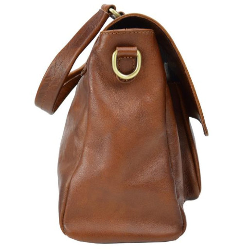Pratesi BMA480 - Monteloro B480 Lady Bag in cow leather Monteloro B480 Brown