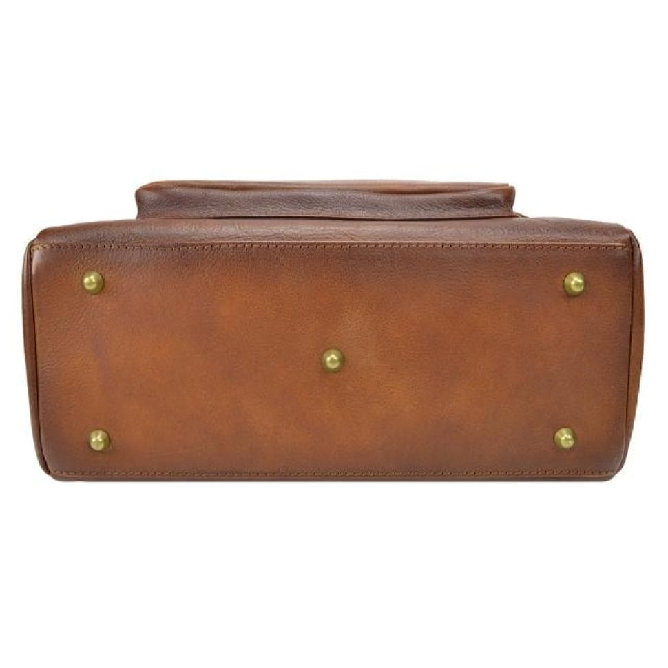 Pratesi BMA480 - Monteloro B480 Lady Bag in cow leather Monteloro B480 Brown