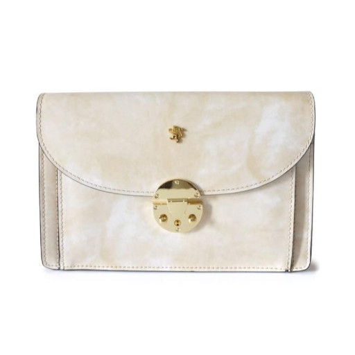 Pratesi RPA203/D - Tullia d'Aragona Lady Bag in cow leather Radica White