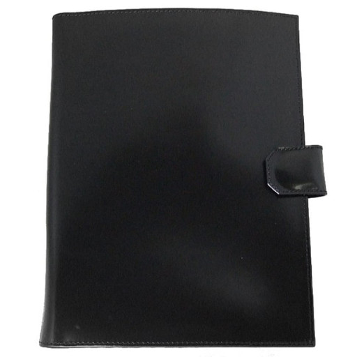Pratesi RNE023 - Andrea del Sarto R A4 Portfolio in cow leather Radica Black