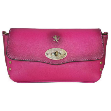 Pratesi BFU160/G - S.Bernardo Big Clutche in cow leather Bruce Fuxia