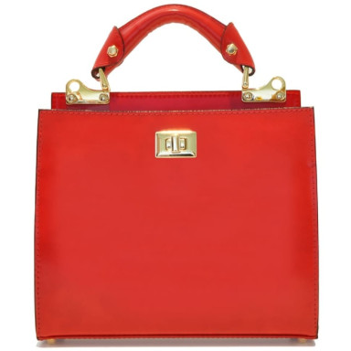 Pratesi RVE150/26 - Anna Maria Luisa de' Medici Small Lady Bag in cow leather Radica Green
