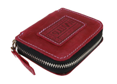Key holder leather bag for keys SULLIVAN 12222(6) fuchsia