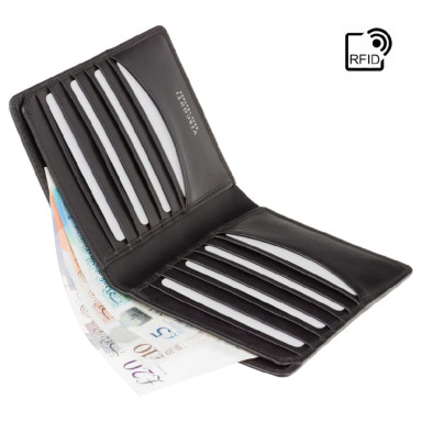 Гаманець чоловічий Visconti CR93 Predator c RFID (Black)