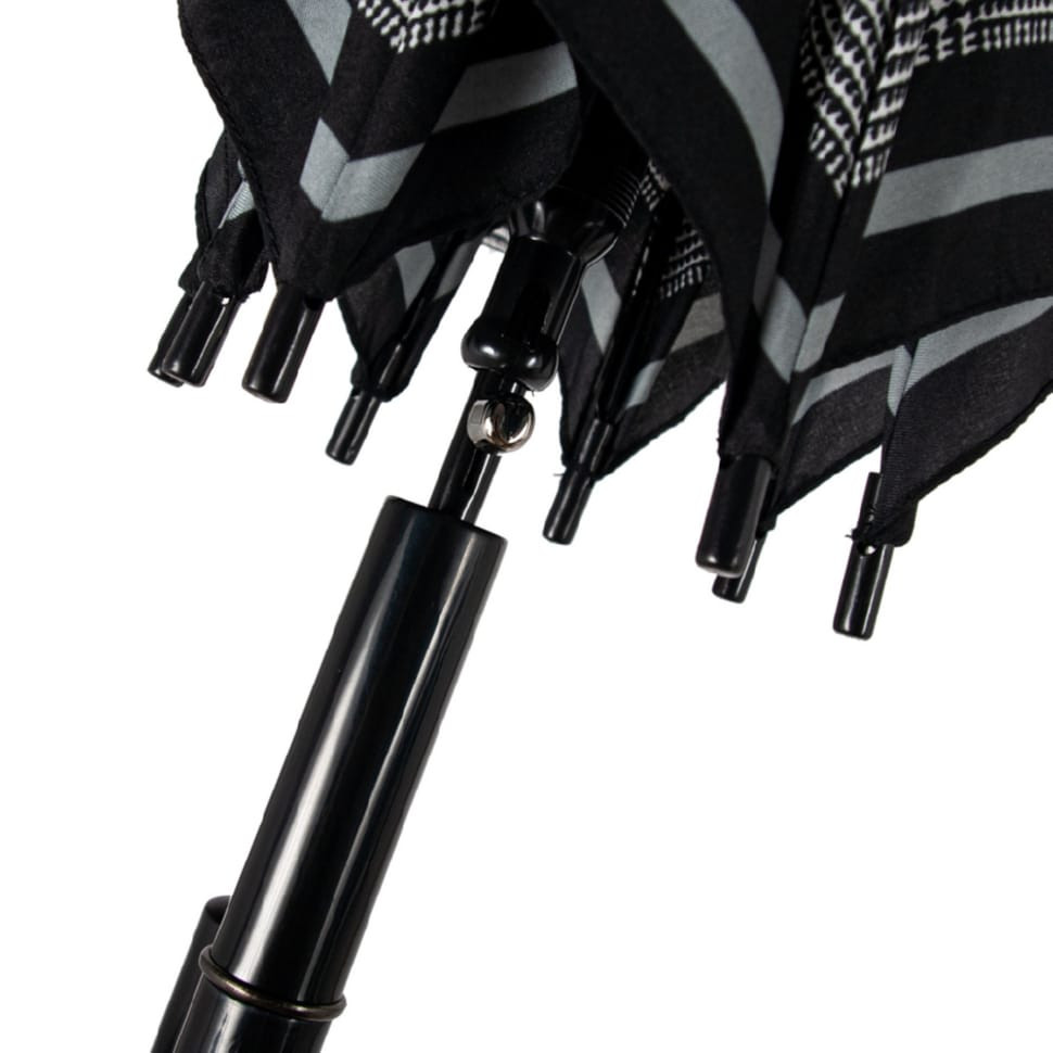 Umbrella cane Fulton Riva Auto-2 L065 Prince of Wales Stripe (Houndstooth)