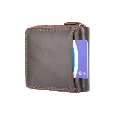 Men's wallet Visconti HT14 Camden with RFID (Chocolate)