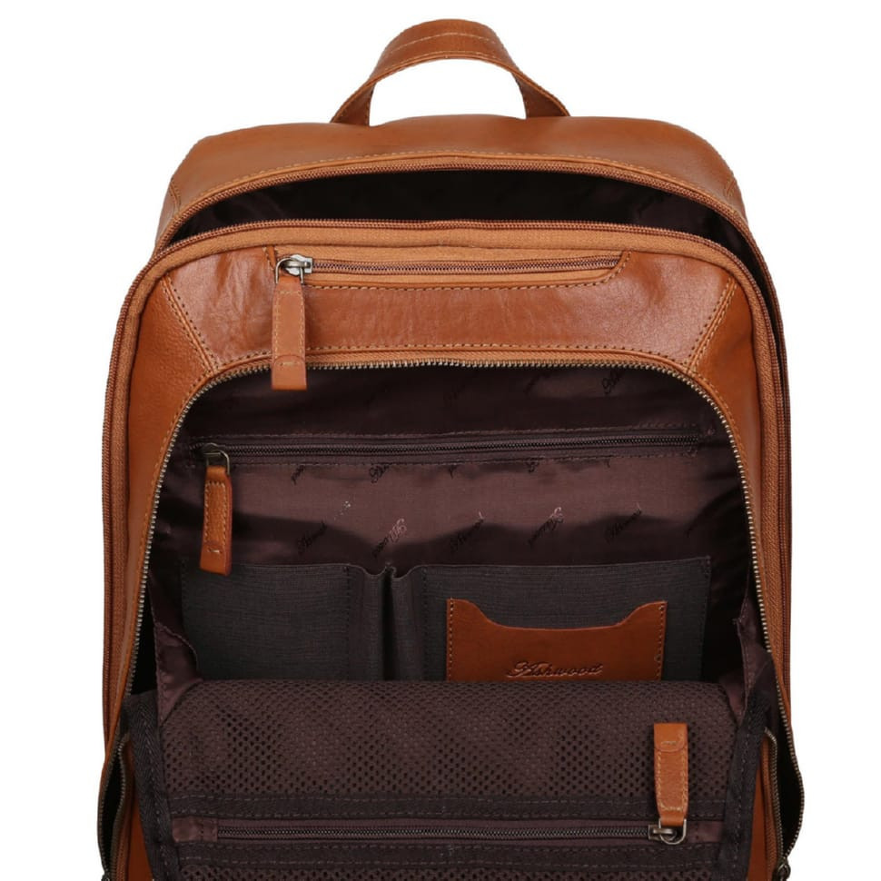 Чоловічий рюкзак Ashwood 8144 Tan (Рудий)