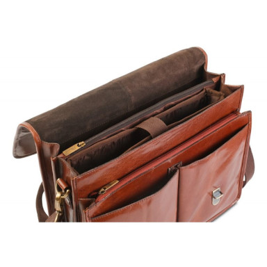 Портфель Ashwood Gareth Briefcase VT Chestnut (Каштановый)