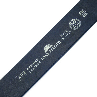 Ремень кожаный 402 piombo TONY PEROTTI